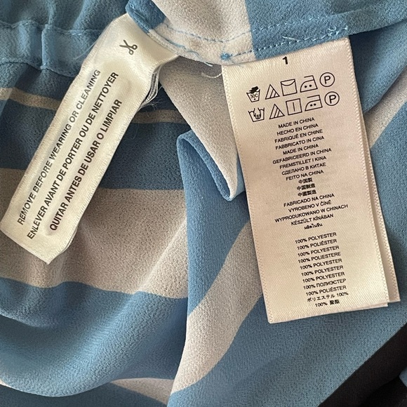 MICHAEL Michael Kors Women’s Striped Small Drawstring Tunic - Picture 9 of 12